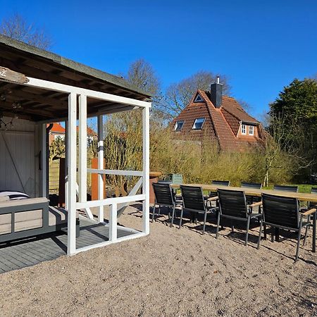 Smittshoern 3 - Nordsee Erdgeschosswohnung Mit Eingezaeunten Garten, Kamin Und Lounge! Altfunnixsiel Экстерьер фото