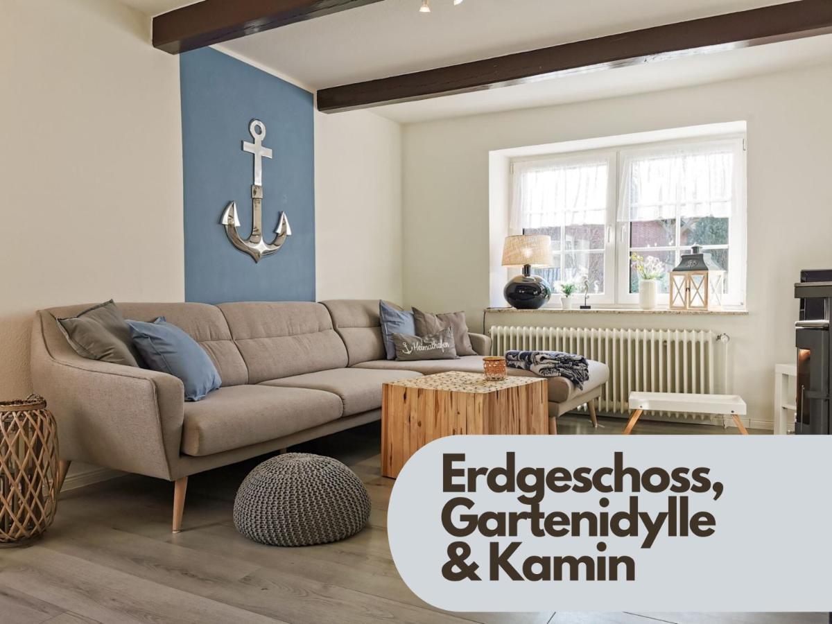 Smittshoern 3 - Nordsee Erdgeschosswohnung Mit Eingezaeunten Garten, Kamin Und Lounge! Altfunnixsiel Экстерьер фото